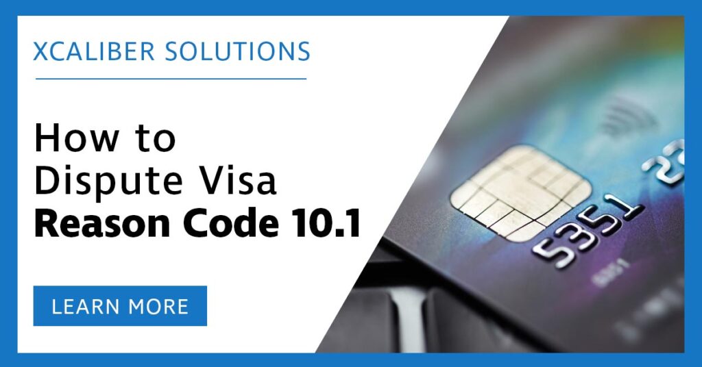 Visa Reason Code 10.1