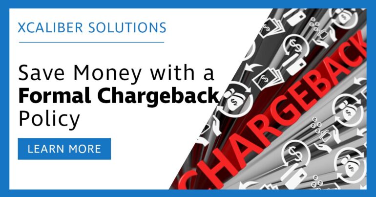Chargeback policy