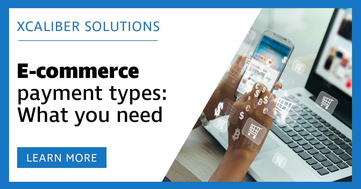 E-Commerce Payment Types